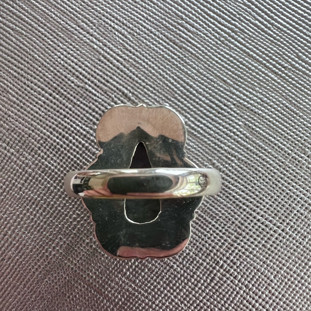 Purple Labradorite ring - Picture 5 of 7